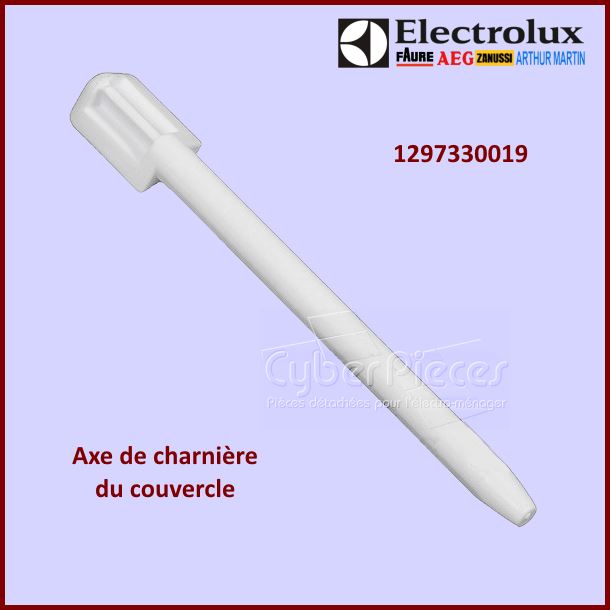 Axe charnière de couvercle Electrolux 1297330019