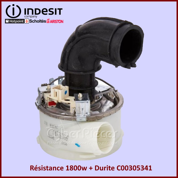 Corps de chauffe 1800w Indesit C00634171