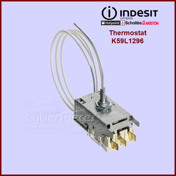 Thermostat K59L1296 Indesit C00048882 - Pièces réfrigérateur & cong...