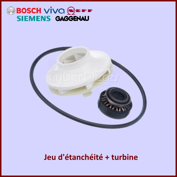 Jeu d'étanchéité + turbine Bosch 00183638