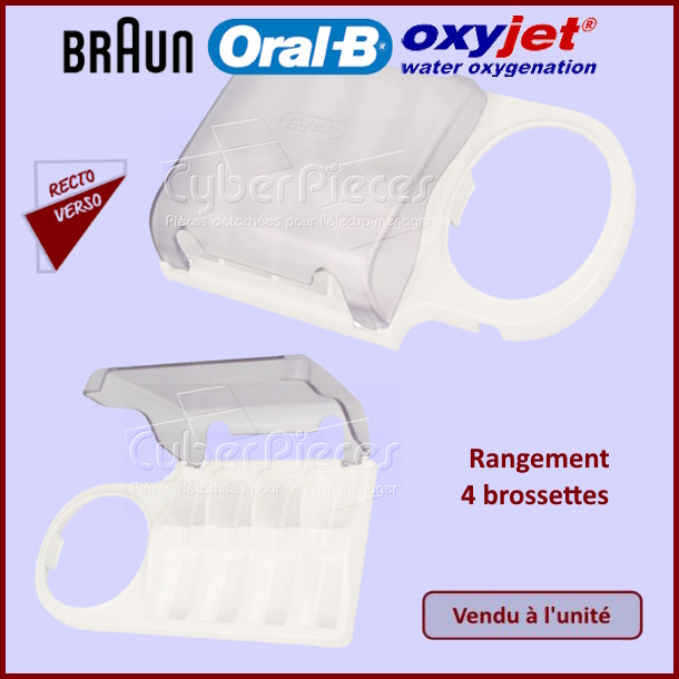 Rangement 4 brossettes OralB 67040225