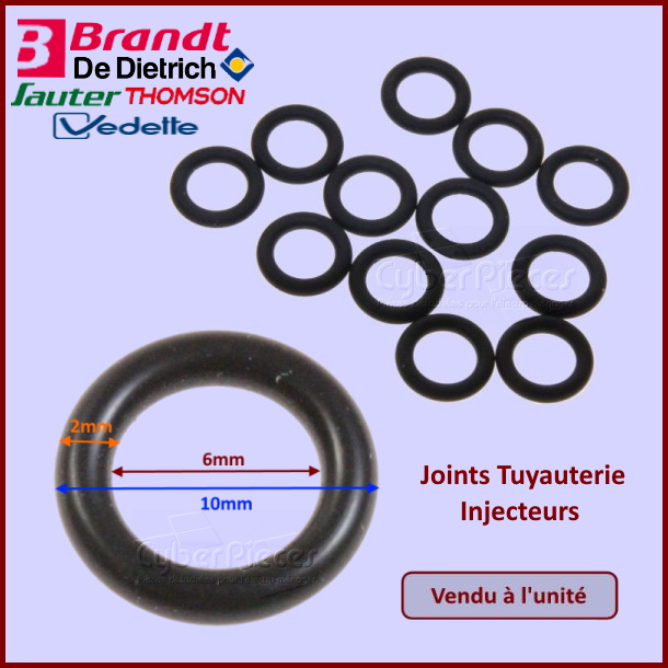 Joint Tuyauterie - Injecteurs Brandt 71X7729