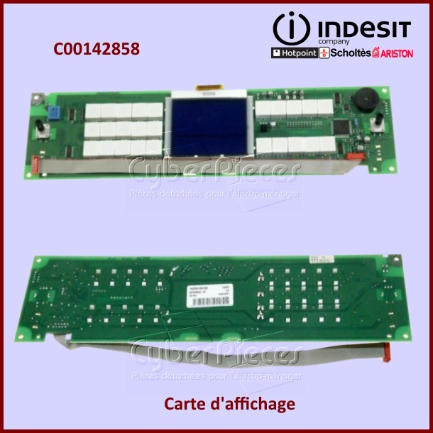 Carte Affichage Indesit C00142858 ***Pièce épuisée***