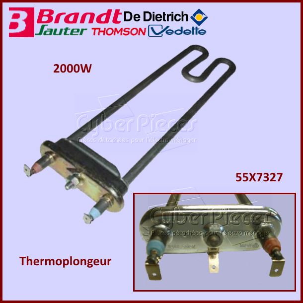 Thermoplongeur 2000W Brandt 55X7327