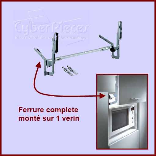 Ferrure complete fixe 1 Vérin