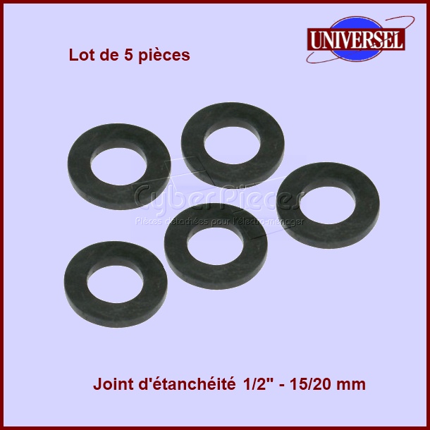 Sachet de 5 joints détanchéité 1/2