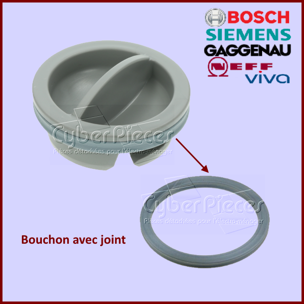 Bouchon avec joint Bosch 00066323