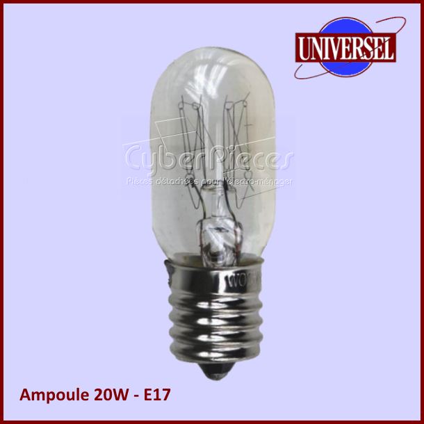Ampoule 20W - E17 -220/240V