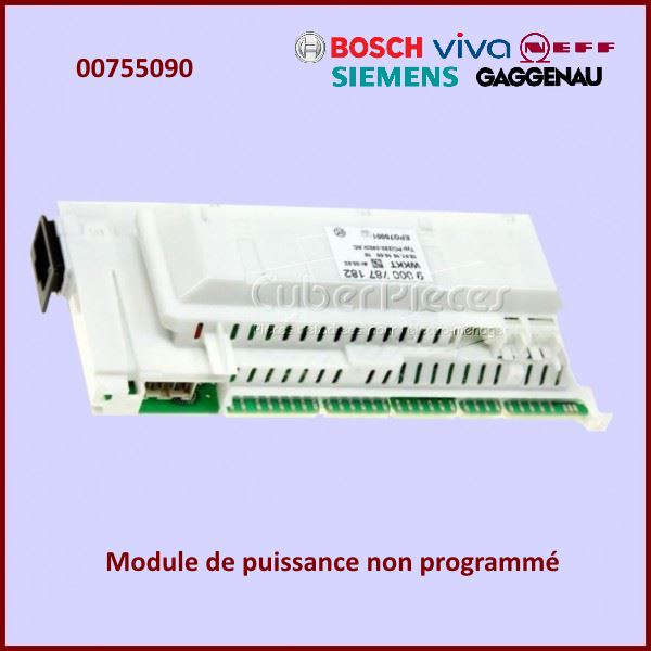 Carte électronique de commande non programmé Bosch 00755090