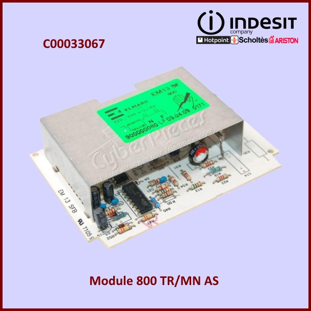 Carte électronique 800 TR/MIN AS Indesit C00033067