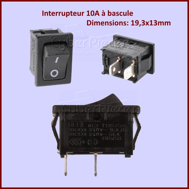 Interrupteur Marche - Arret  2 Cosses 00815051