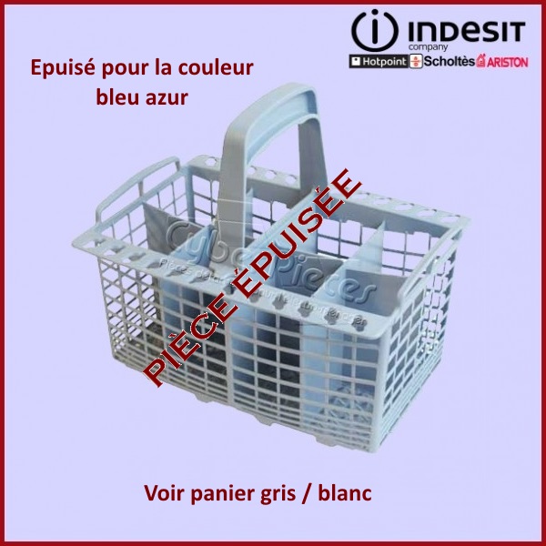 Panier à Couvert Bleu Azur Indesit  C00119532