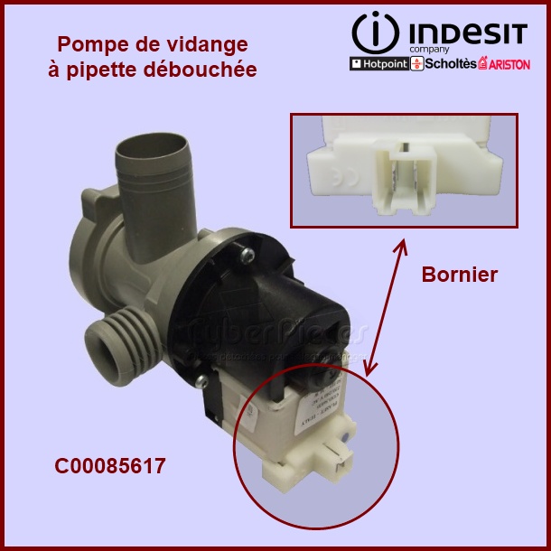 Pompe de vidange complète C00085617