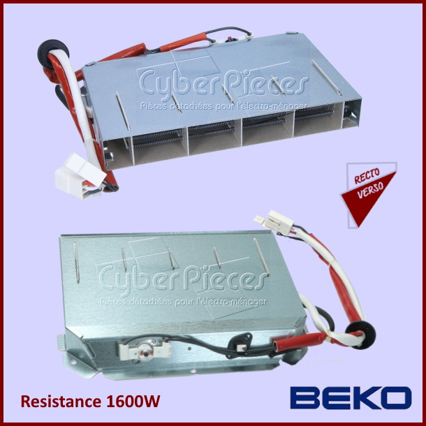 Resistance 1600W + 700w Beko 2976680200