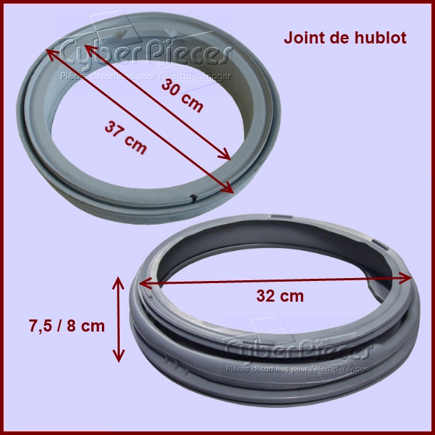 Joint de hublot 42002568 (version Grande)