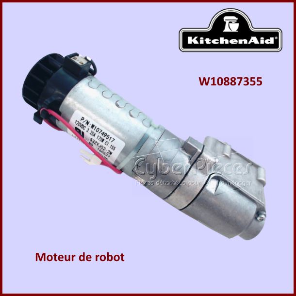 Moteur robot Kitchenaid W10887355