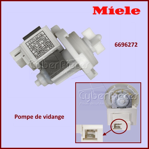 Pompe de vidange 30w DPS25-318 Miele 11025001