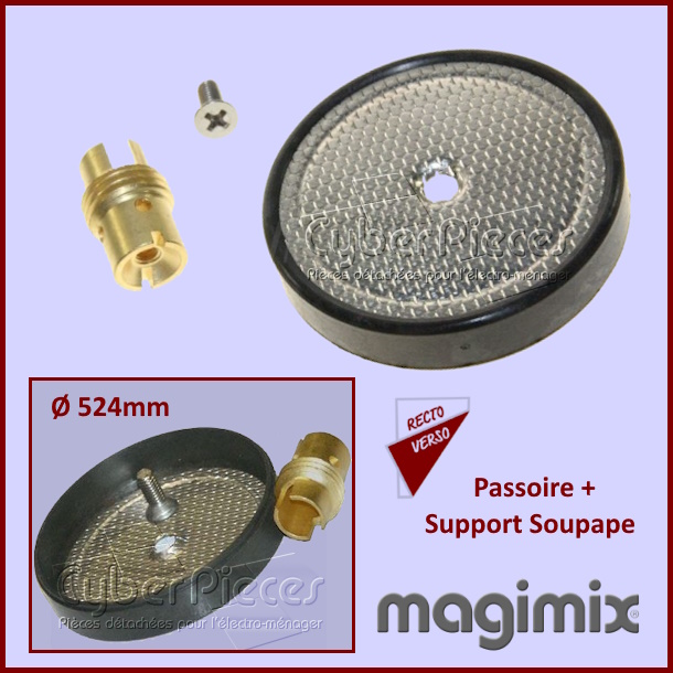 Passoire + Support Soupape Magimix 9115
