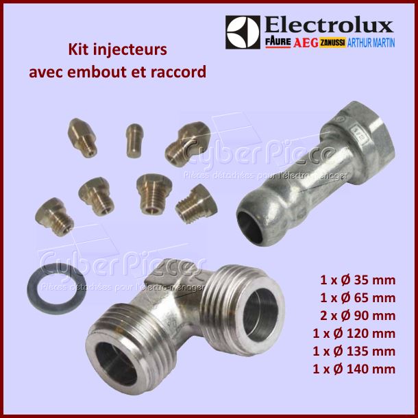 Injecteur gaz naturel Electrolux 6072926998