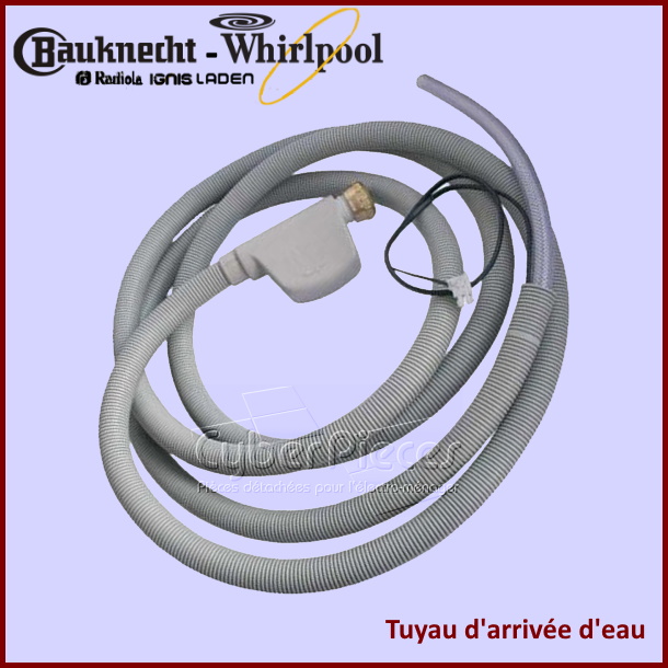 Tuyau d'arrivée d'eau Whirlpool 481253029427