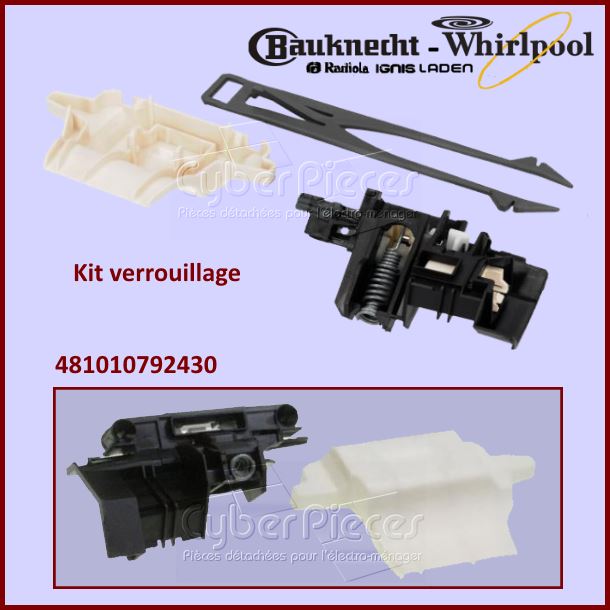 Kit de verrouillage Whirlpool 481010792430