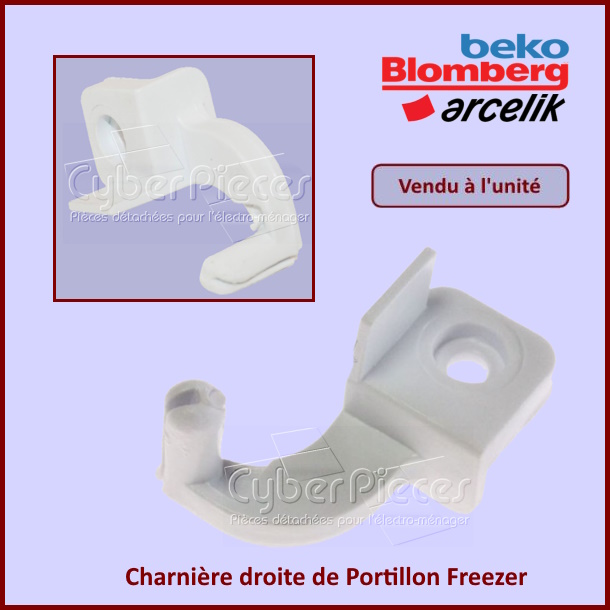 Charnière droite de Portillon Freezer 4091030100
