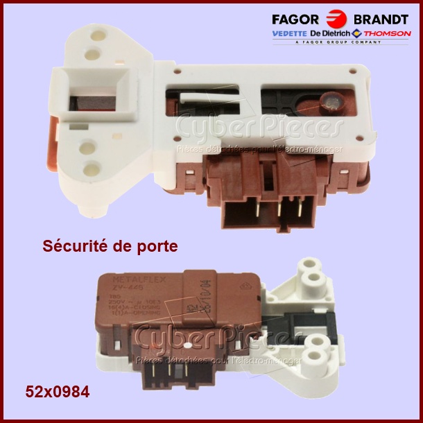 Sécurité de porte Brandt 52X0984
