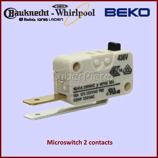 Interrupteur Micro-switch Beko 1731980300