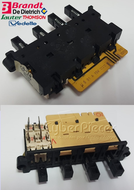 Clavier Marche Arrêt Brandt 51X8326