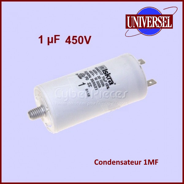 Condensateur 1µF (1mF) 450V