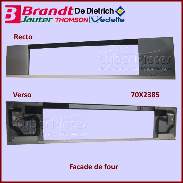 Bandeau d'habillage de four Brandt 70X2385