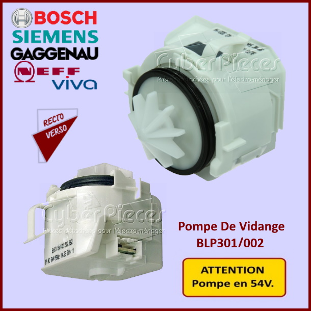 Pompe De Vidange BLP301/002 Bosch 00611332