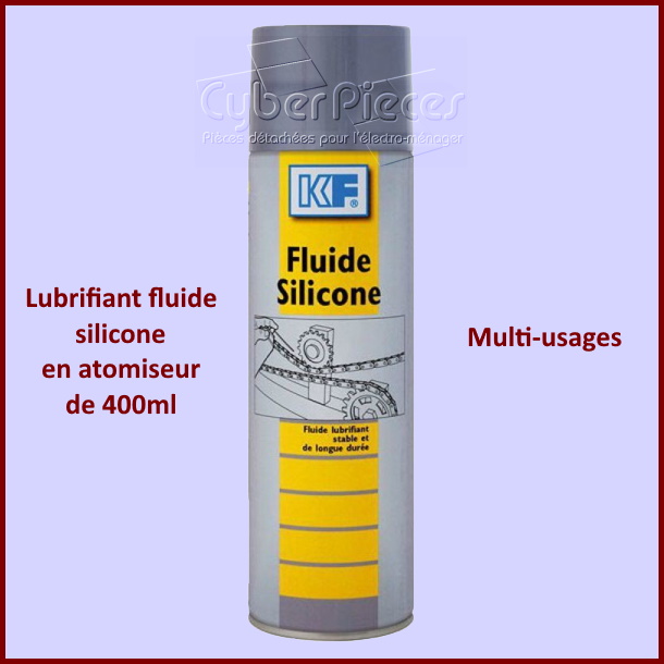 Lubrifiant fluide silicone en atomiseur 400ml