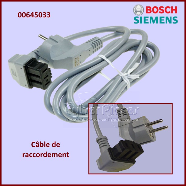 Câble de raccordement Bosch 00645033