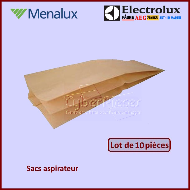 Lot de 10 Sacs aspirateur 5082 Electrolux 9090101578