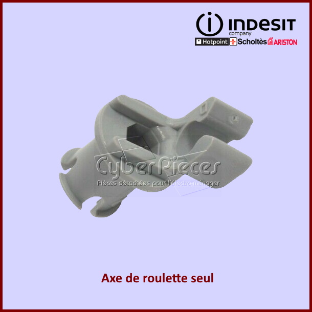 Axe de roulette inférieur seul Indesit C00386604