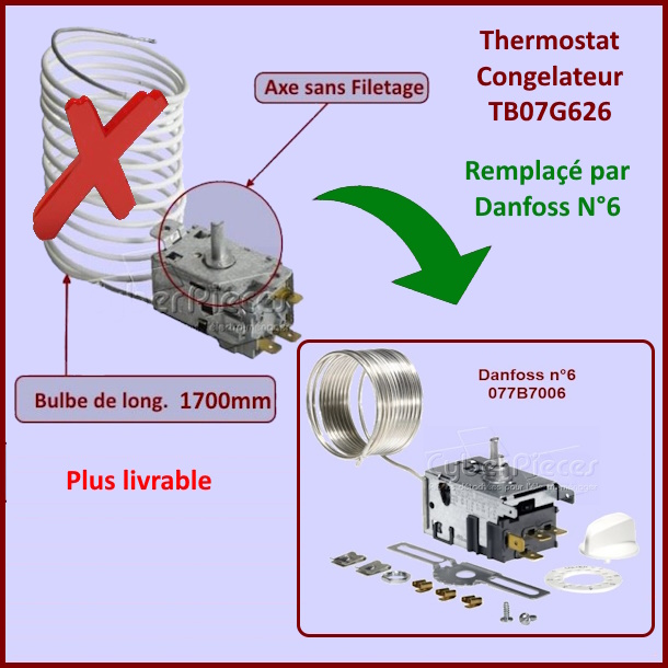 Thermostat Congelateur TB07G626