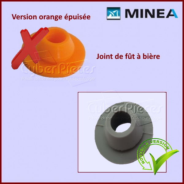 Joint gris de fût à bière non pressurisé