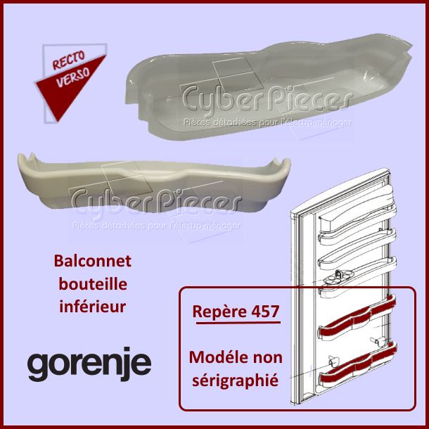 Balconnet Inferieur Gorenje 627274