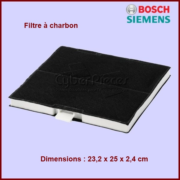 Filtre à charbon DHZ5325 - CHF006 Bosch 11049701