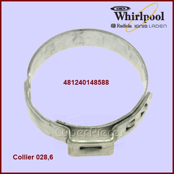 Collier 028,6 Whirlpool 481240148588