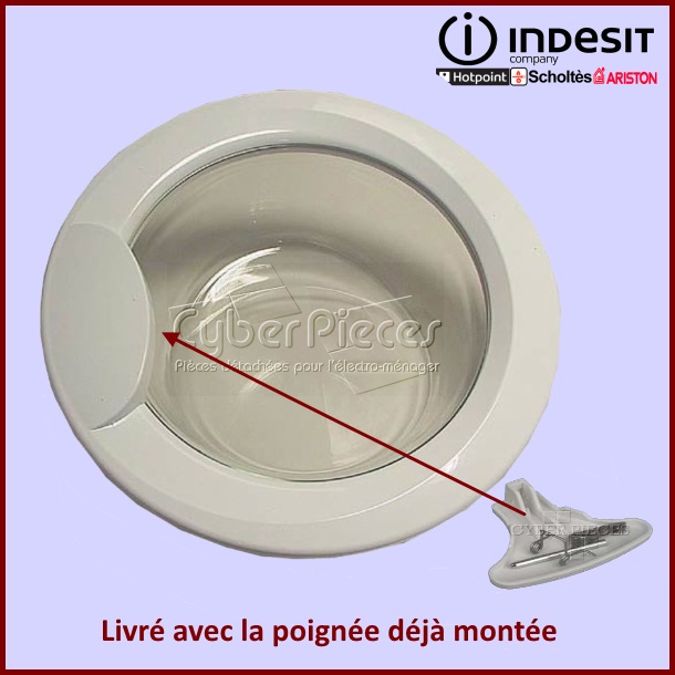 Hublot Complet Indesit C00115842