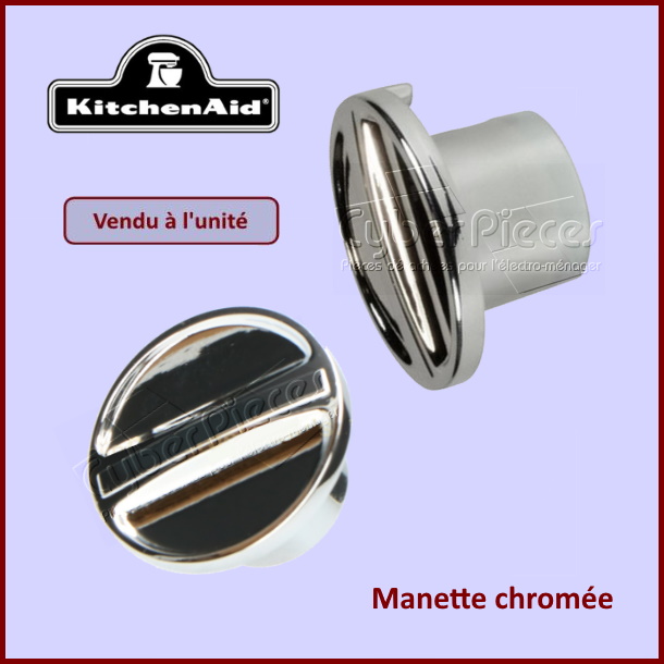 Manette chromée Kitchenaid W11048596