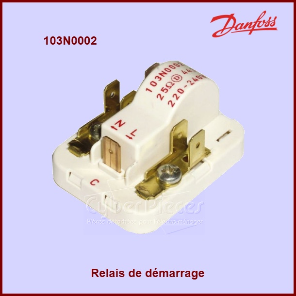 Relais de démarrage Danfoss 103N0002