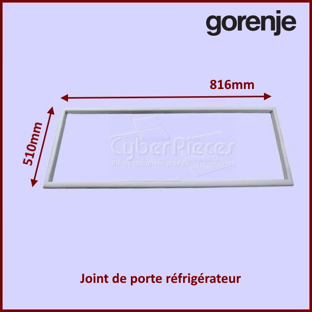 Joint de porte réfrigérateur Gorenje 162630