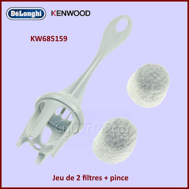 Cartouche filtrante avec pince Kenwood KW685159