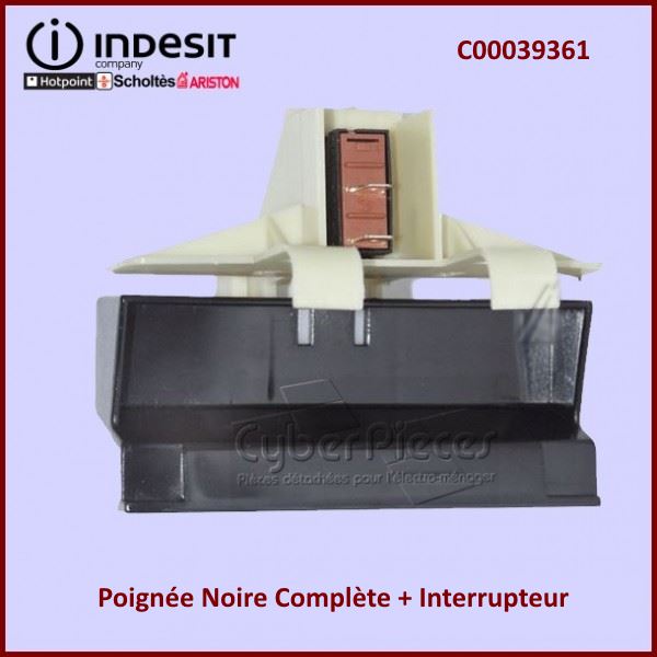 Kit Poignée Brune Indesit C00039356