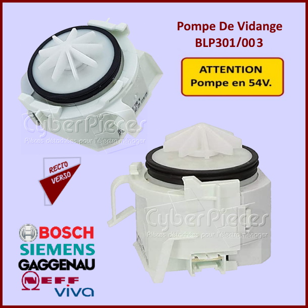 Pompe De Vidange BLP301/003 Bosch 00620774