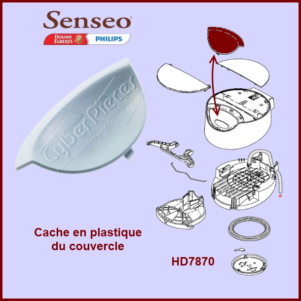 Cache en plastique Senseo - 422224768221