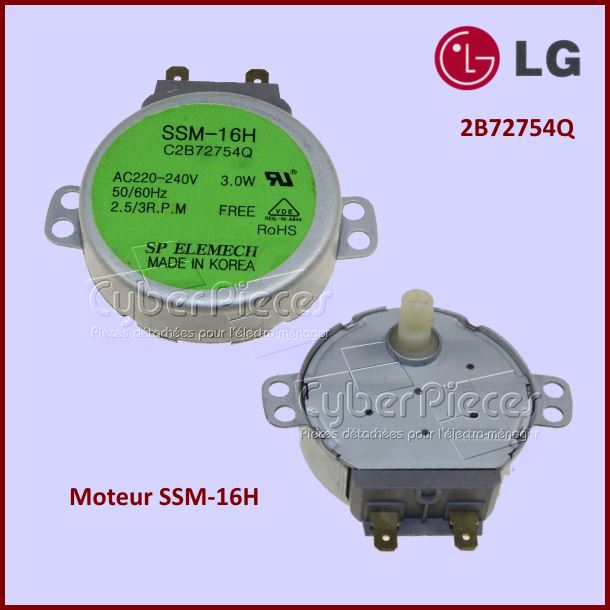 Moteur de plateau LG C2B72754Q